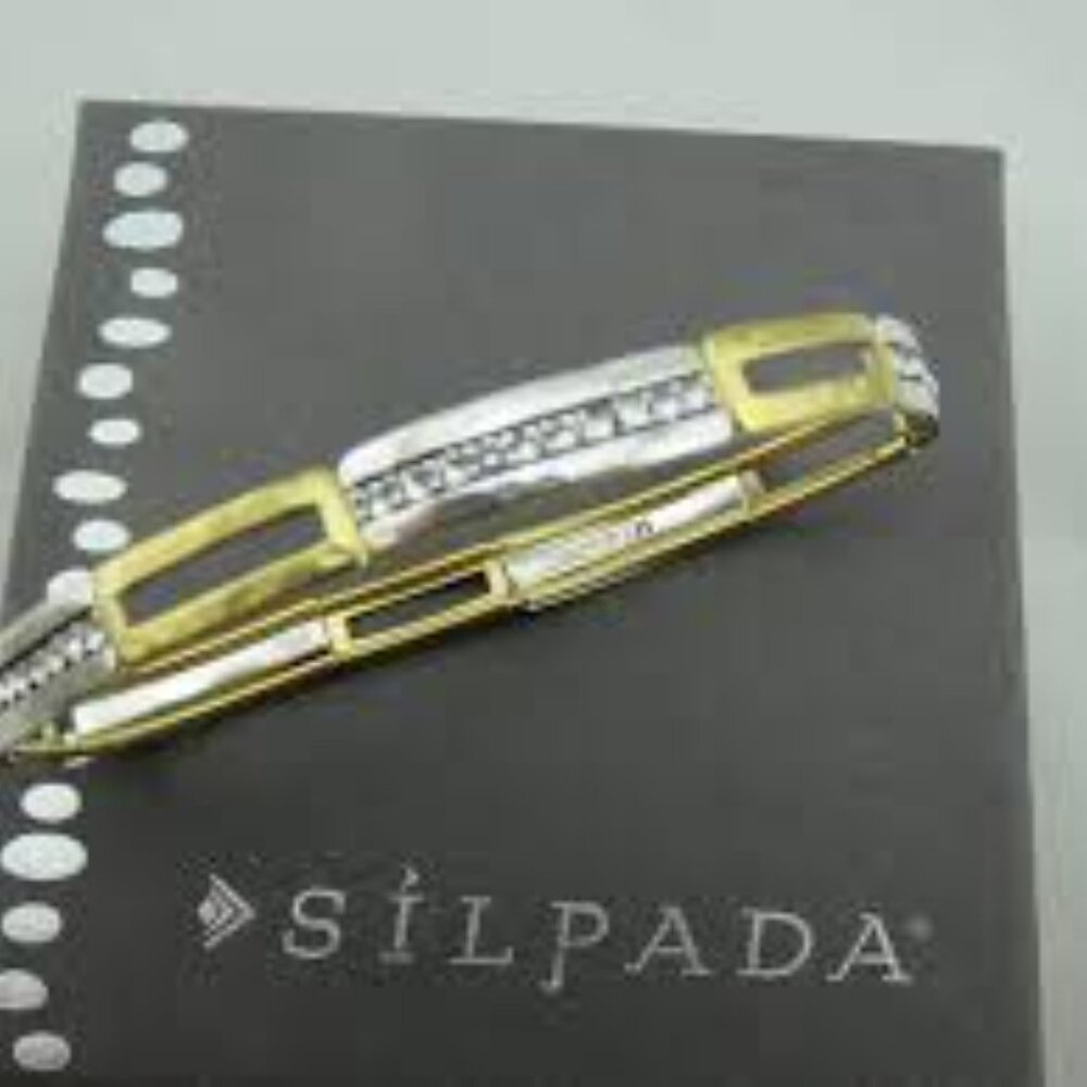 B3179 Silpada Fusion Stretch Bracelet (j) - Picture 2 of 2